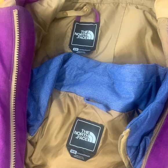 Unique North Face Coat, two coats in one! Size medium. - Picture 4 of 4